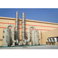 PP material spray tower wet scrubber waste gas treatment system